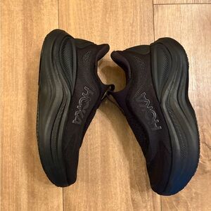 Hoka All-Black Athletic Sneakers